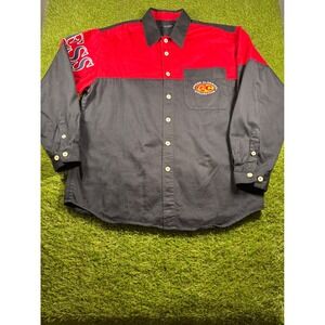 VTG Guess Classics Collection Embroidered Logo Men's Button Down Shirt